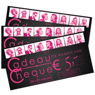cadeaubon 5 euro